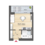 Grundriss Fürth Hornschuchpromenade Wohnung 62-100-138-176-214-1