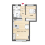 Grundriss Nürnberg Kohlenhof WE66